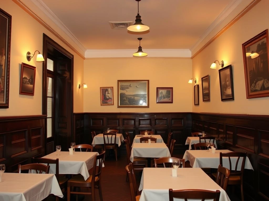 sala con doghe in legno